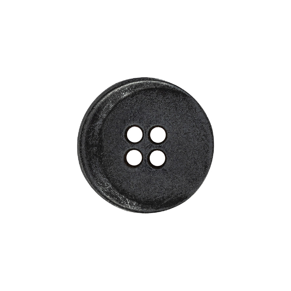 Gunmetal 2-Hole Metal Coat Button - 32L/20mm - Joann Fabrics