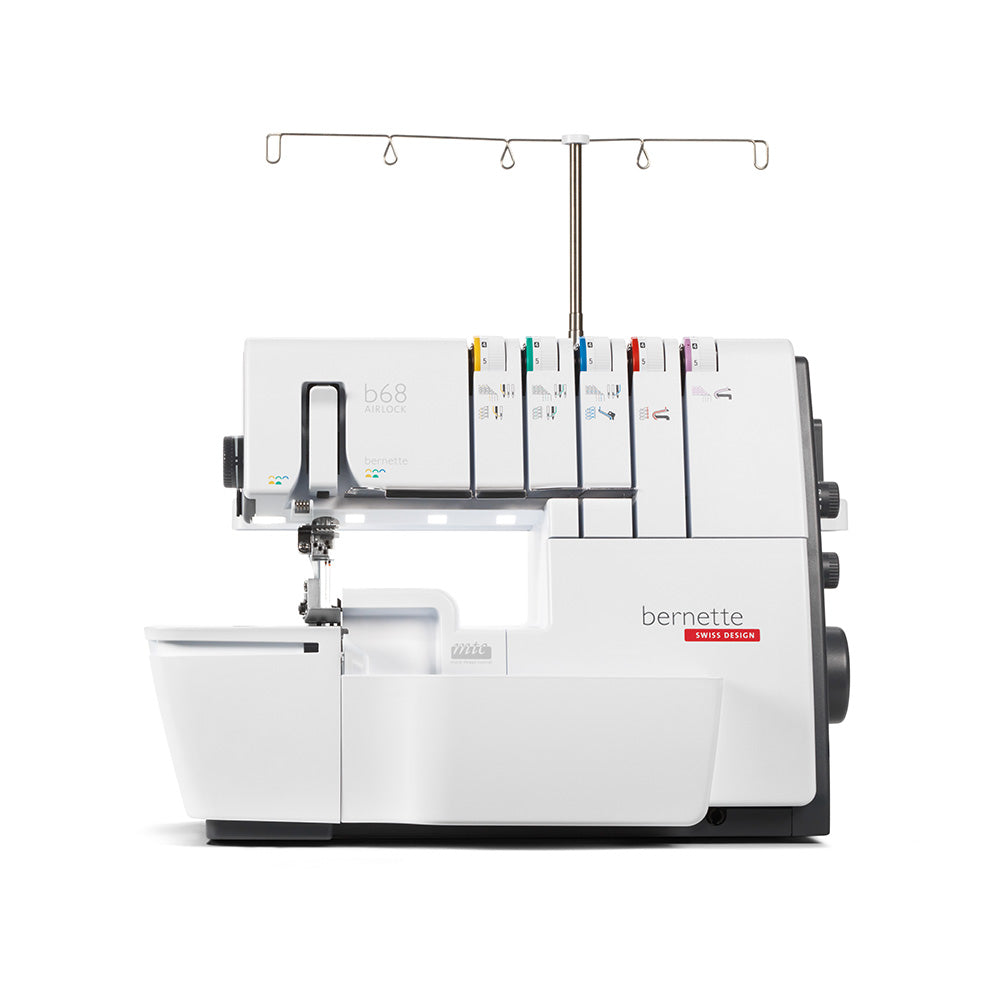 bernette 68 AIRLOCK - Air-Threading Combination Overlock, Chainstitch and Coverstitch Serger Sewing Machine - Joann Fabrics