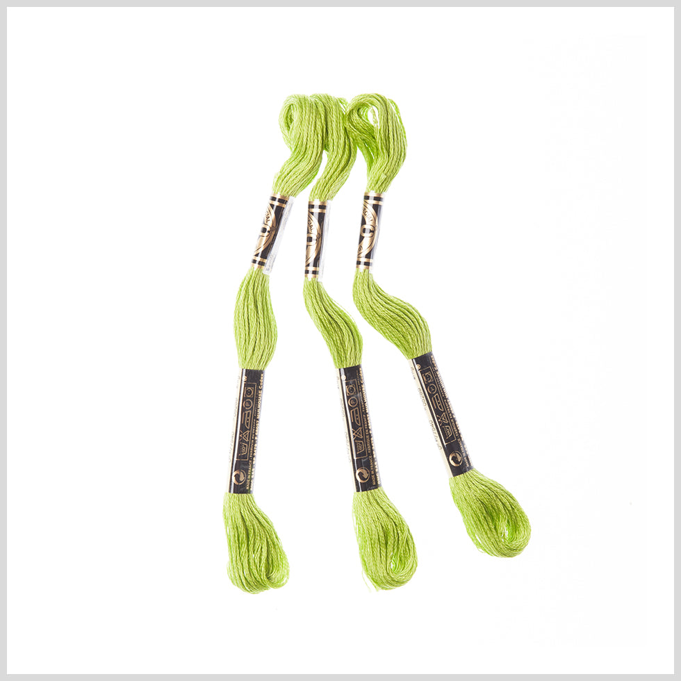 3-Pack DMC Size 6 Embroidery Floss #907 Light Parrot Green - Joann Fabrics