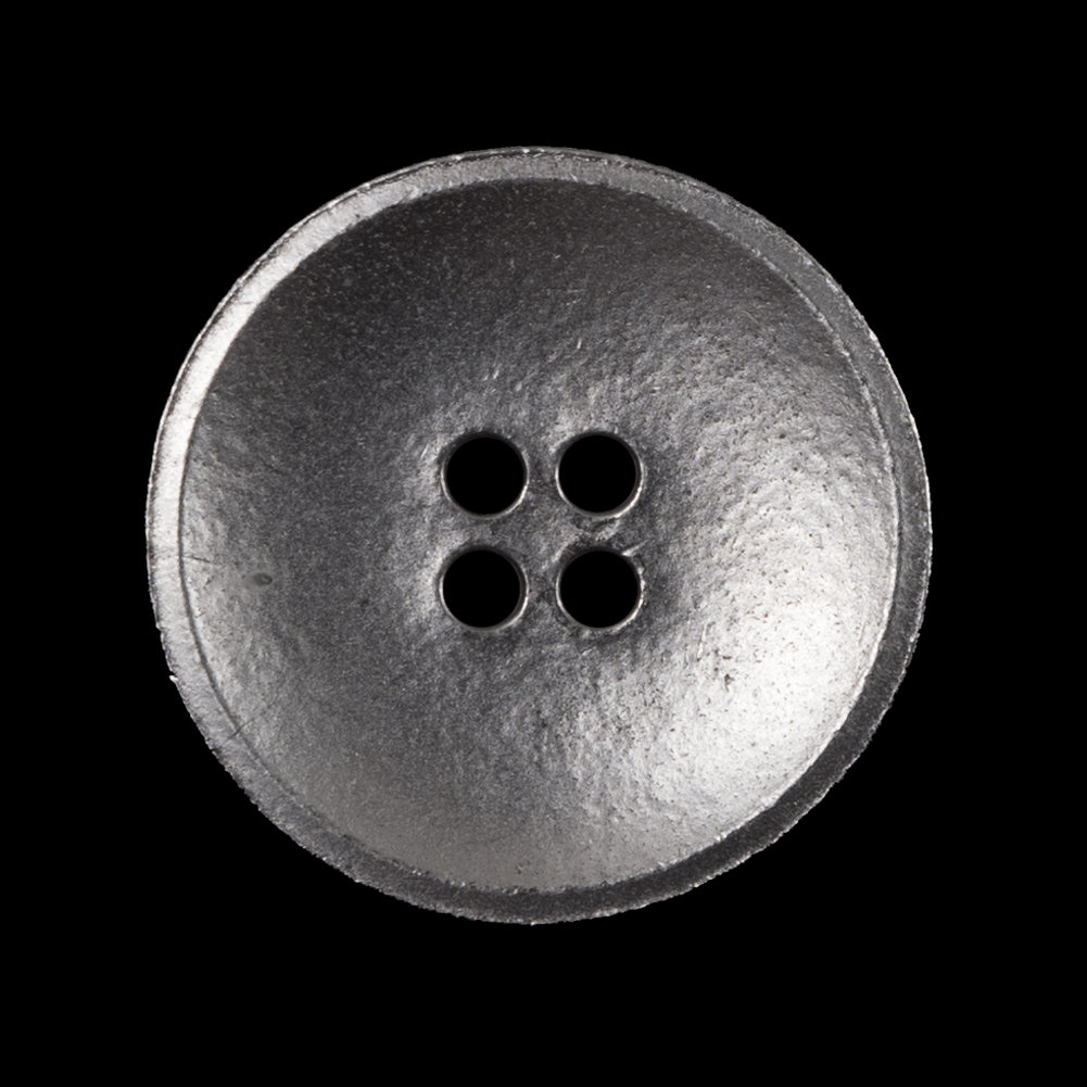 Italian Silver 4-Hole Metal Saucer Button - 44L/28mm - Joann Fabrics