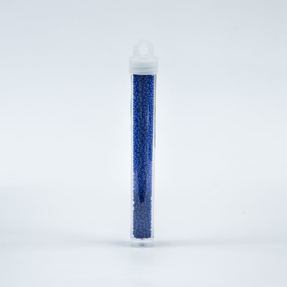 Royal Blue Opaque Czech Seed Beads - Size 10 - Joann Fabrics
