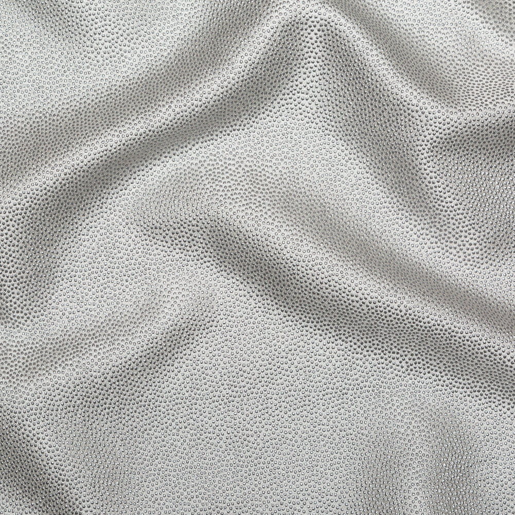 Metallic Silver Cheetah Spotted Luxury Brocade - Joann Fabrics