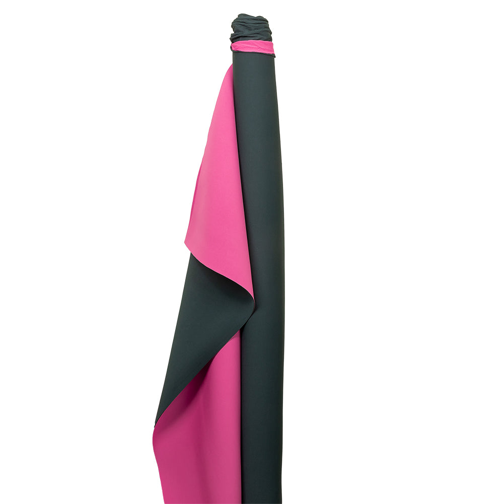 Double Faced Stretch Neoprene 3yd Bundle - Vulcan and Raspberry Rose - Wave Collection - Joann Fabrics