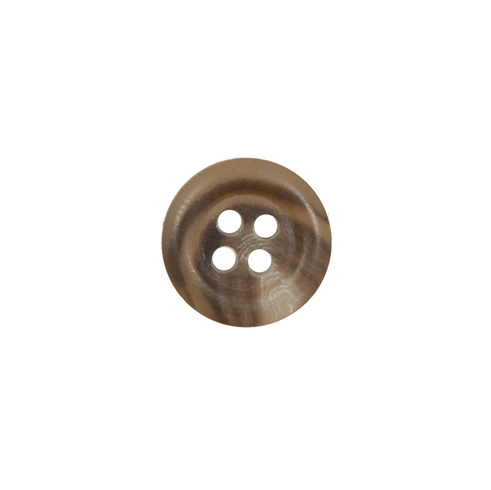 Brown Plastic 4-Hole Button - 22L/14mm - Joann Fabrics