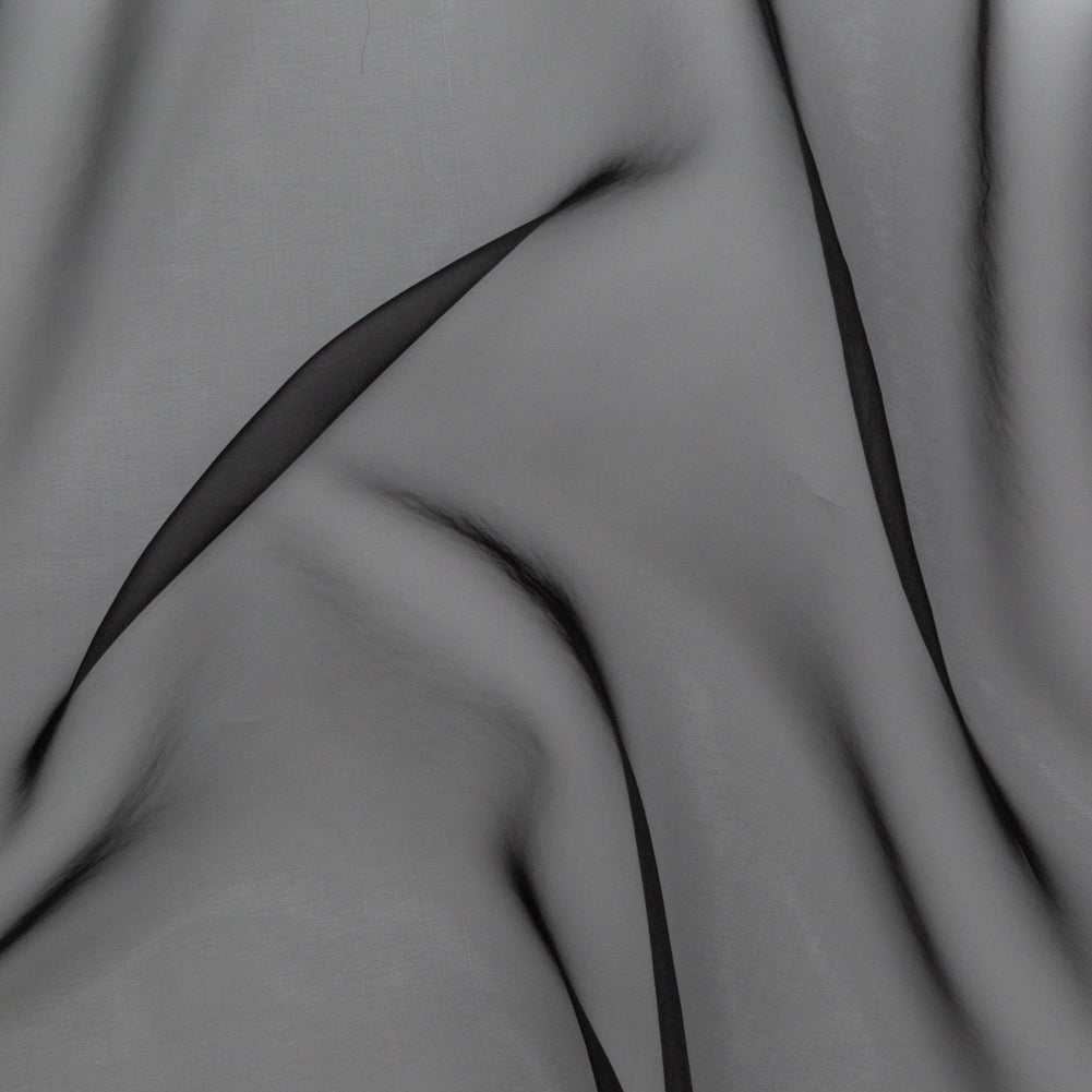 Shimmering Organza - Black - Julliette Collection - Joann Fabrics