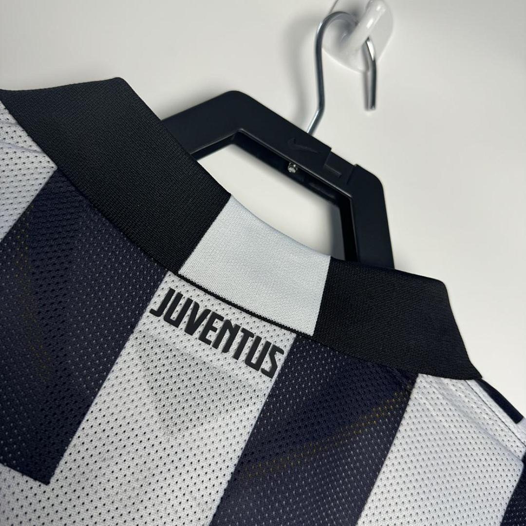 2014/2015 Retro Long Sleeve  Juventus Home Football Jersey 1:1 Thai Quality