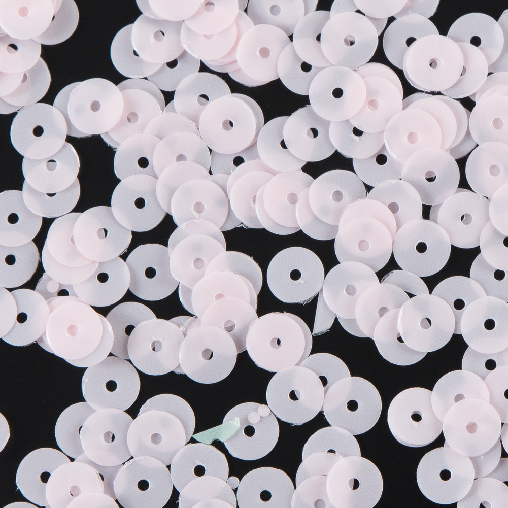 Bag of Baby Pink Dull-Bright Loose Sequins - 6mm - Joann Fabrics