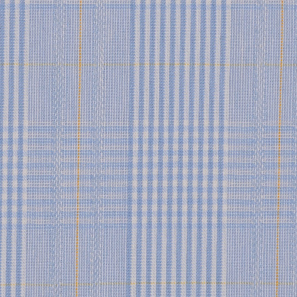Italian Light Blue Plaid Botton-Weight Cotton - Joann Fabrics