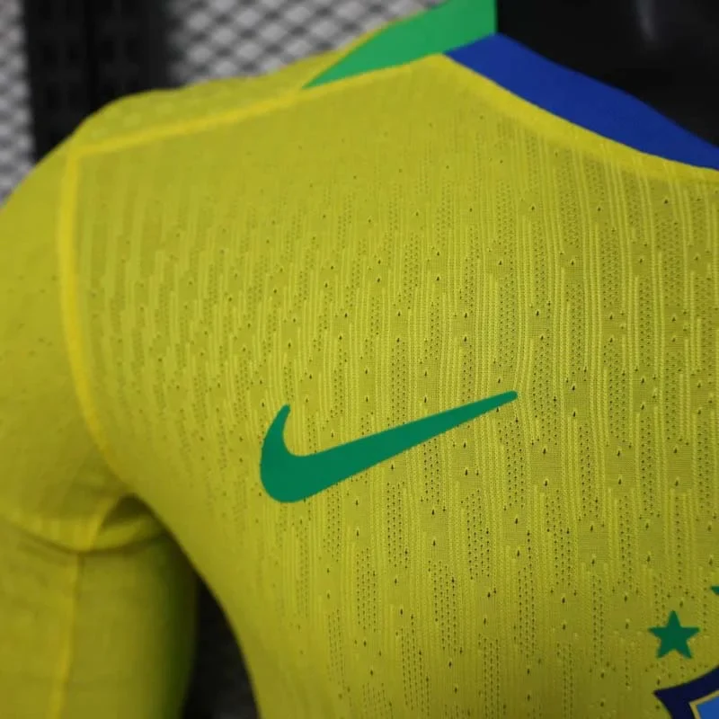 2025 Brazil Home Jersey Long Sleeve