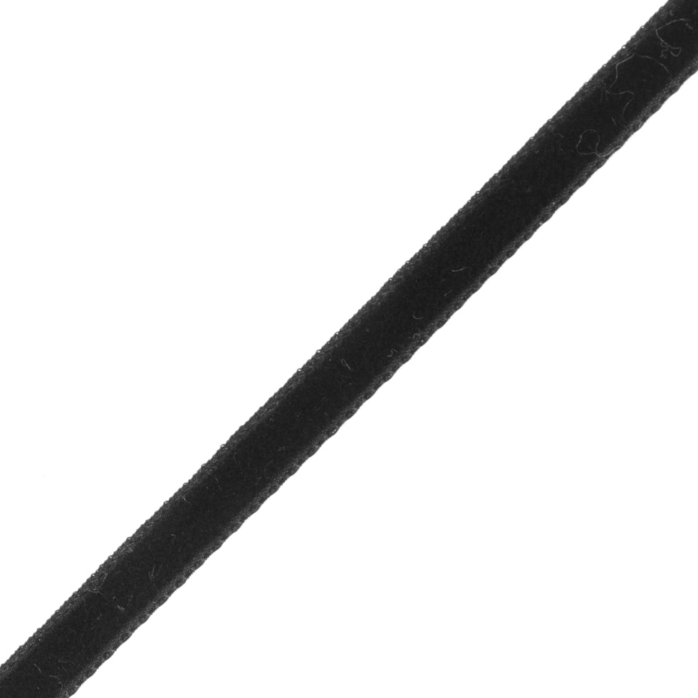 Single Faced Velvet Ribbon Made in Italy - 1/8