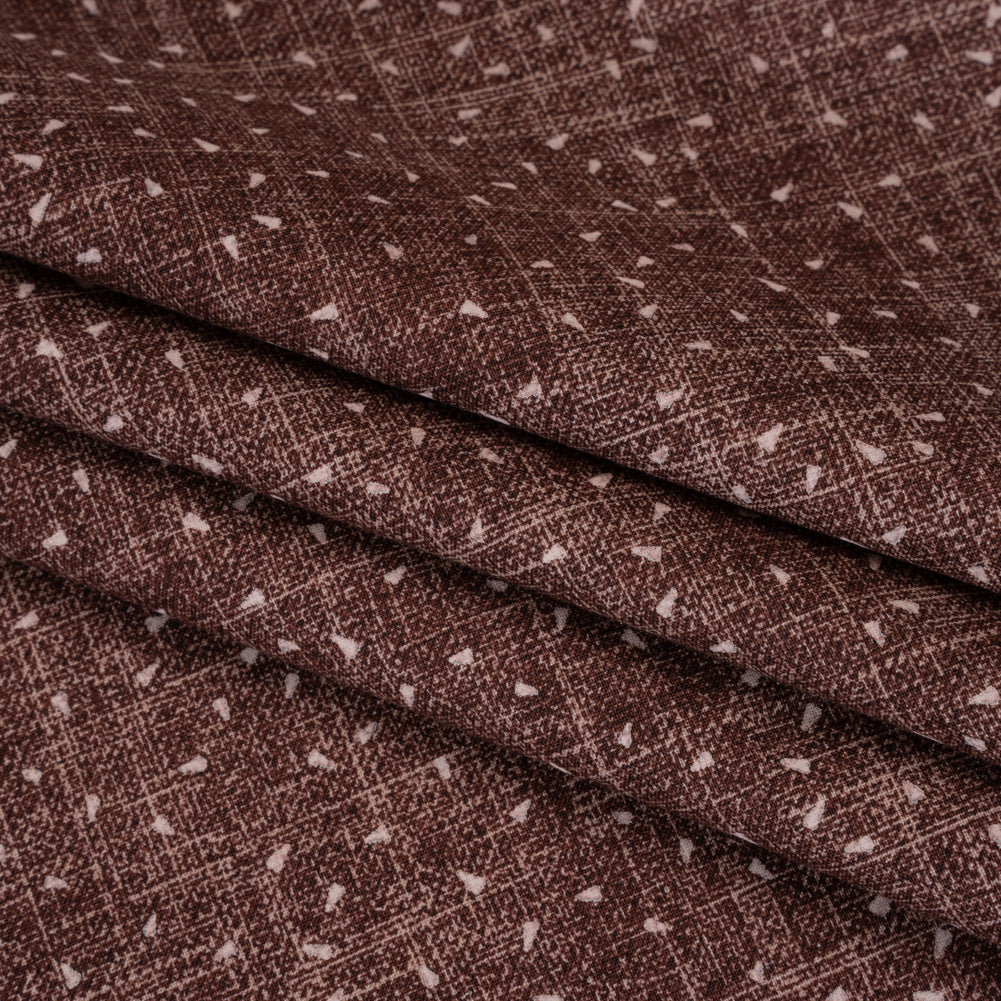 Printed Quilting Cotton by Ghazal Razavi for FIGO Studio - Chocolate Triangles and Texture - Stash Collection - Joann Fabrics