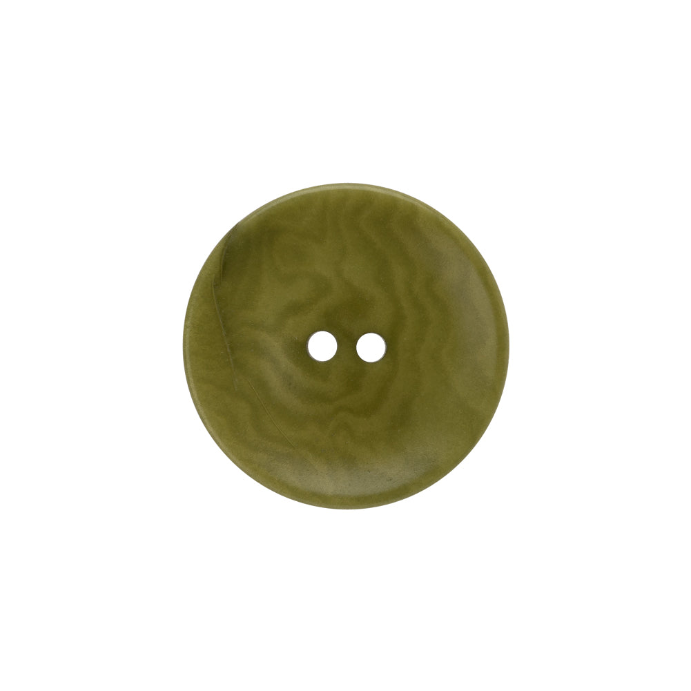Plastic 4-Hole Button - 32L/20mm - Olive Green Swirls Platter Shaped - Joann Fabrics