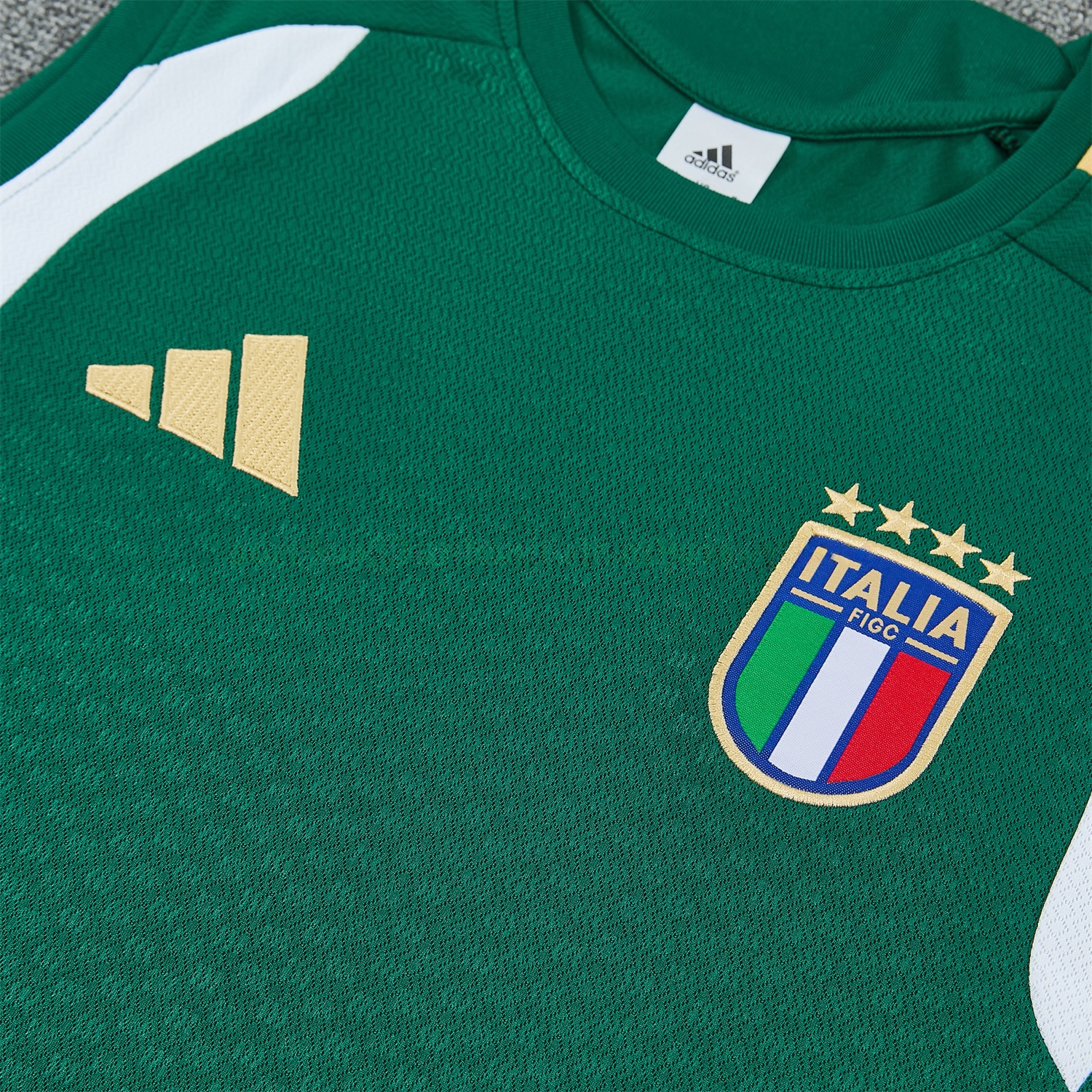 Italy 2026 Vest Training Set - Green Vest and Shorts - UnitedFutballJersey