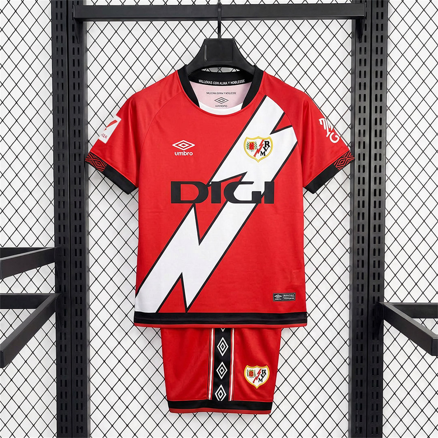 Rayo Vallecano 26-27 Away Kids Kit - UnitedFutballJersey