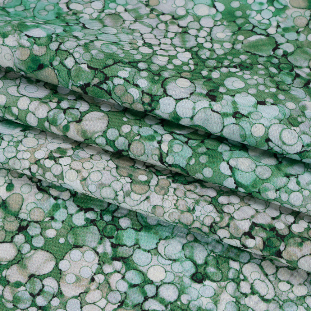 Printed Quilting Cotton by Northcott - Woodland Moss Bubbles - Bliss Collection - Joann Fabrics