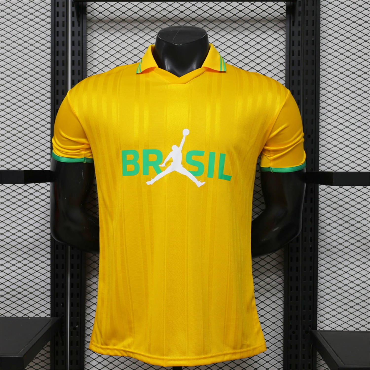 Brazil 2026 Jordan Yellow Special Jersey - Fans Version - UnitedFutballJersey