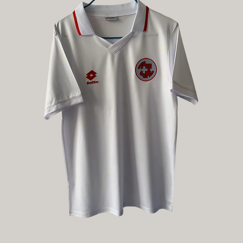 1995 Retro Switzerland Away Football Shirt 1:1 Thai Quality