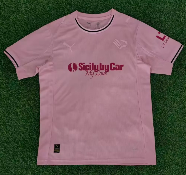 2025/2026 Palermo Home Soccer Football Jersey 1:1 Thai Quality