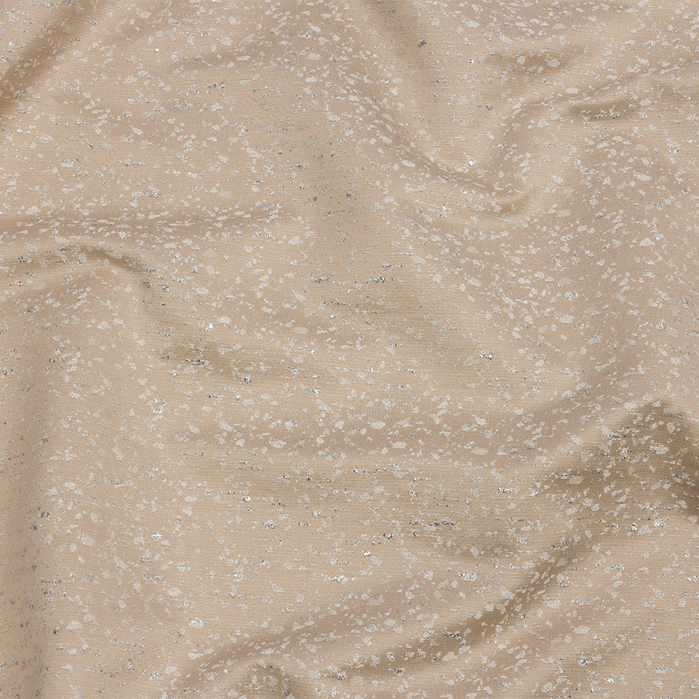 Metallic Drapery Jacquard - Jute Speckled - British Imported - Joann Fabrics