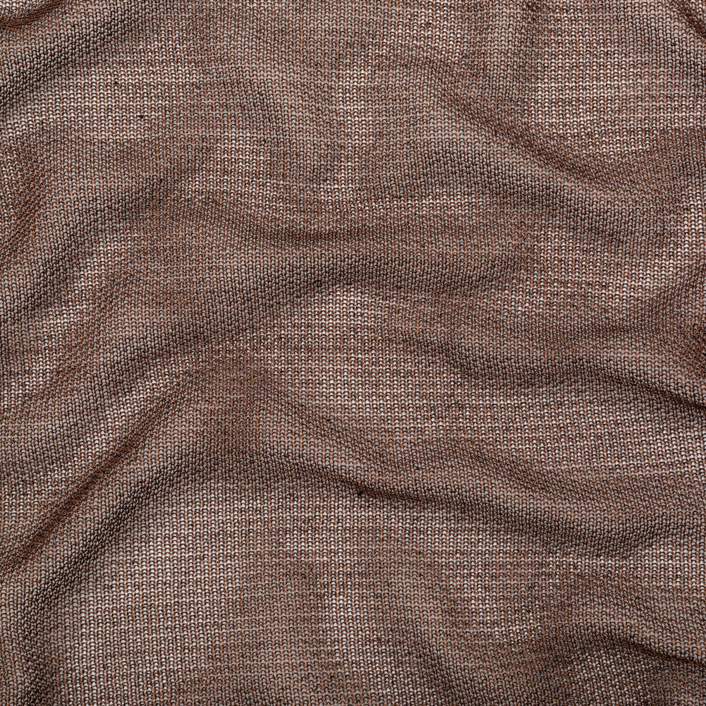 Metallic Faux Knit Chainmail - Brown - Joann Fabrics