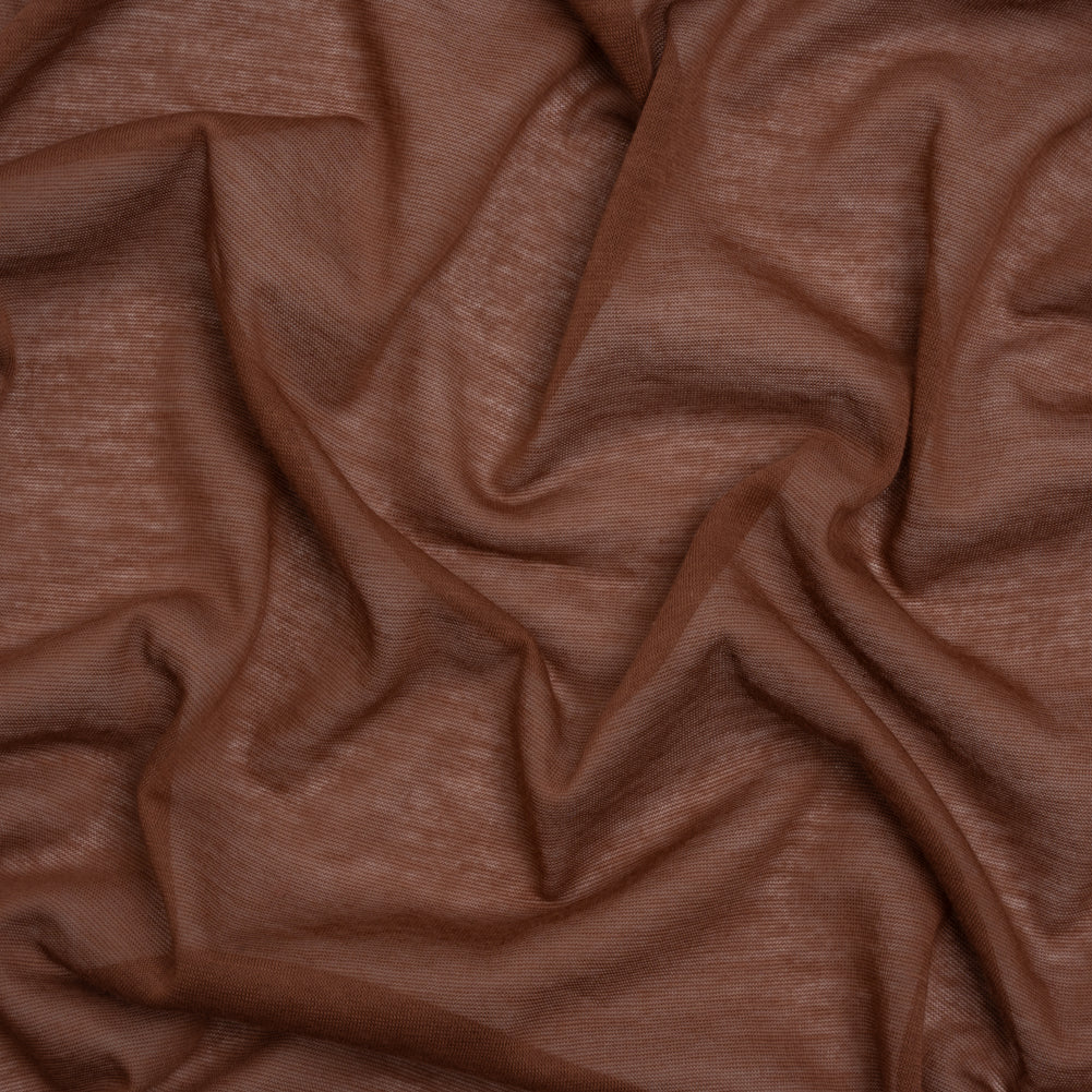 Featherweight Rayon Jersey - Auburn Brown - Designer Deadstock - Joann Fabrics