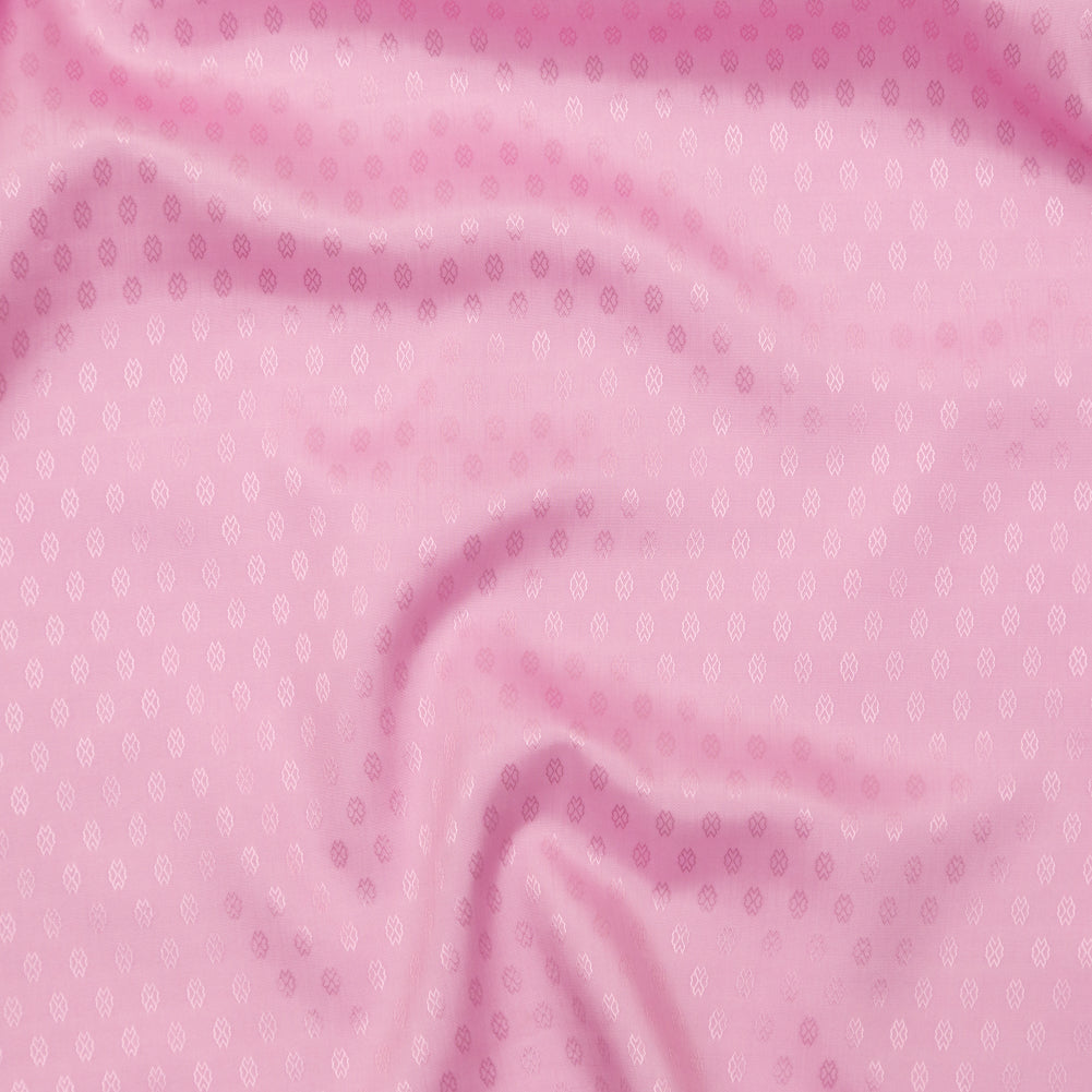 Pink and Lilac Bi-Color Geometric Jacquard Lining - Joann Fabrics