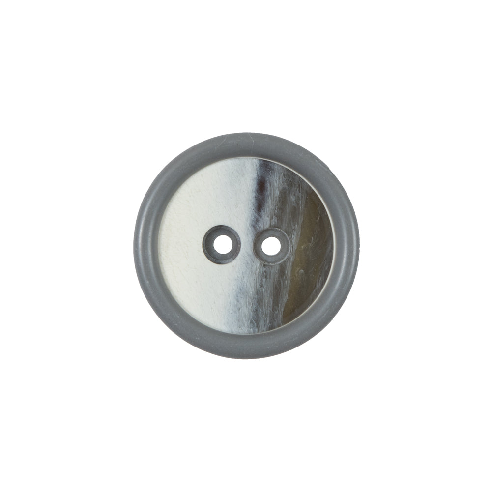 Gray, Beige and White 2-Hole Plastic Button - 33L/21mm - Joann Fabrics
