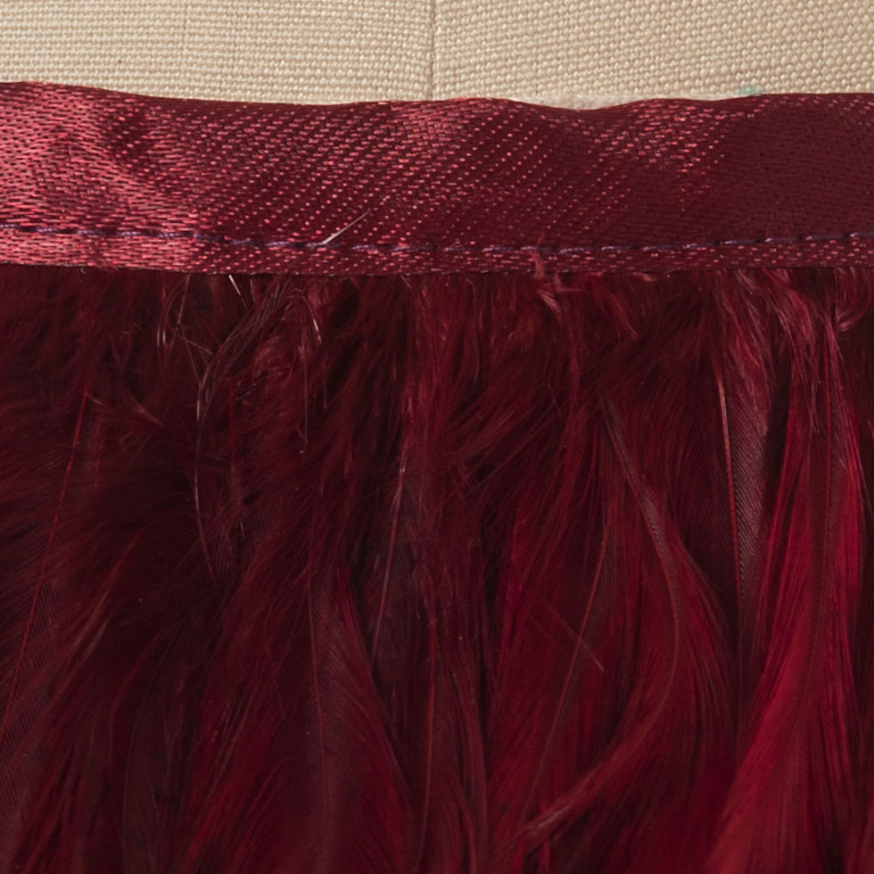 Wine Feather Fringe - Joann Fabrics
