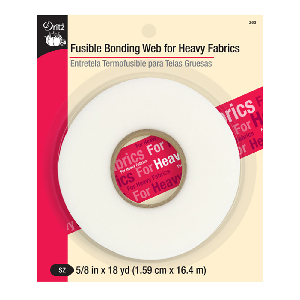 Dritz Fusible Bonding Web for Heavy Fabrics - 0.625