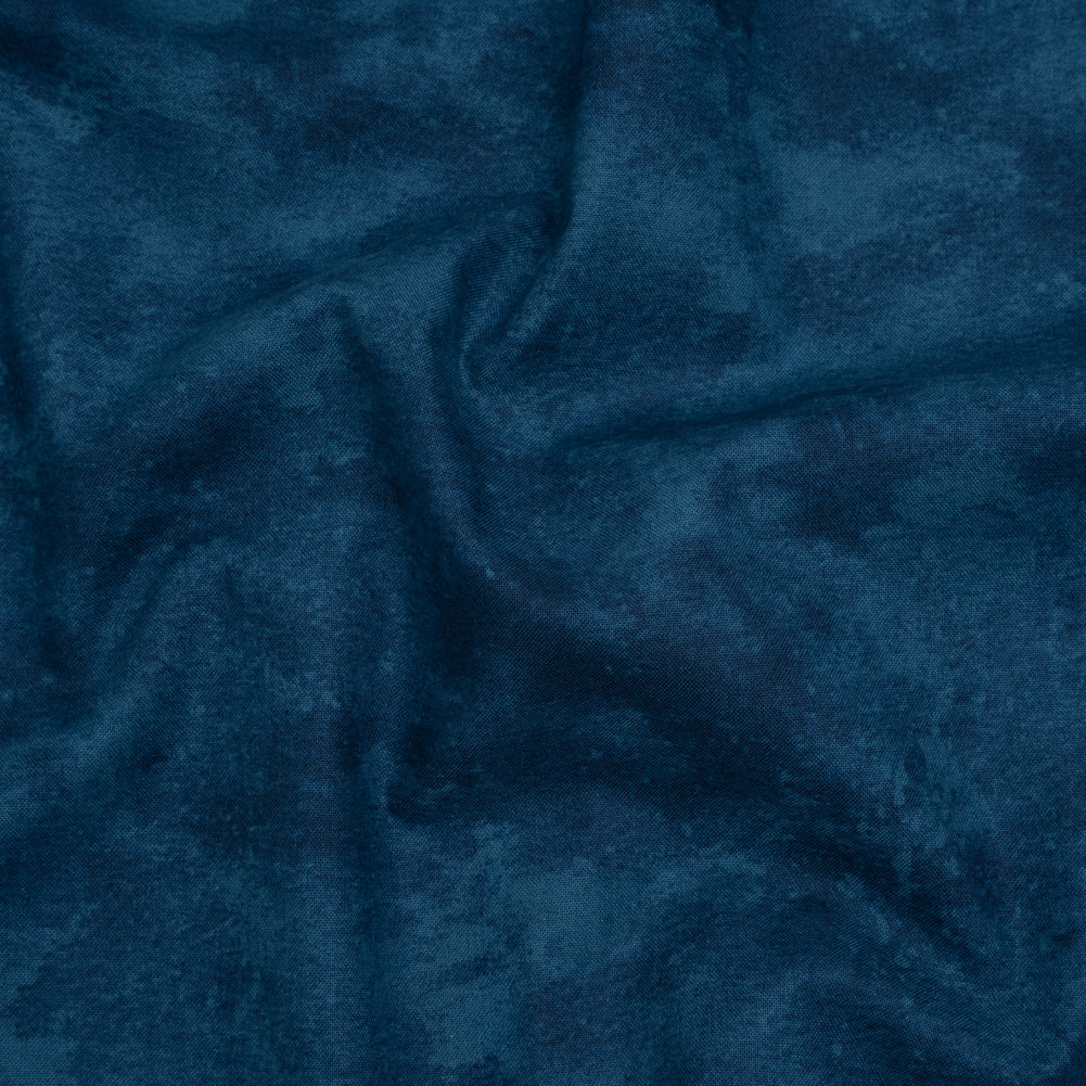 Printed Quilting Cotton by Deborah Edwards Northcott Studio - Moody Blues Fresco Texture - Toscana Collection - Joann Fabrics