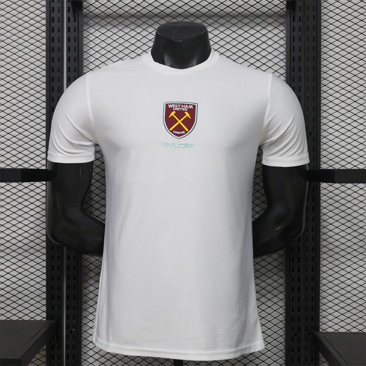 West Ham United 26-27 Retro Casual Style White Jersey - Player Version - UnitedFutballJersey