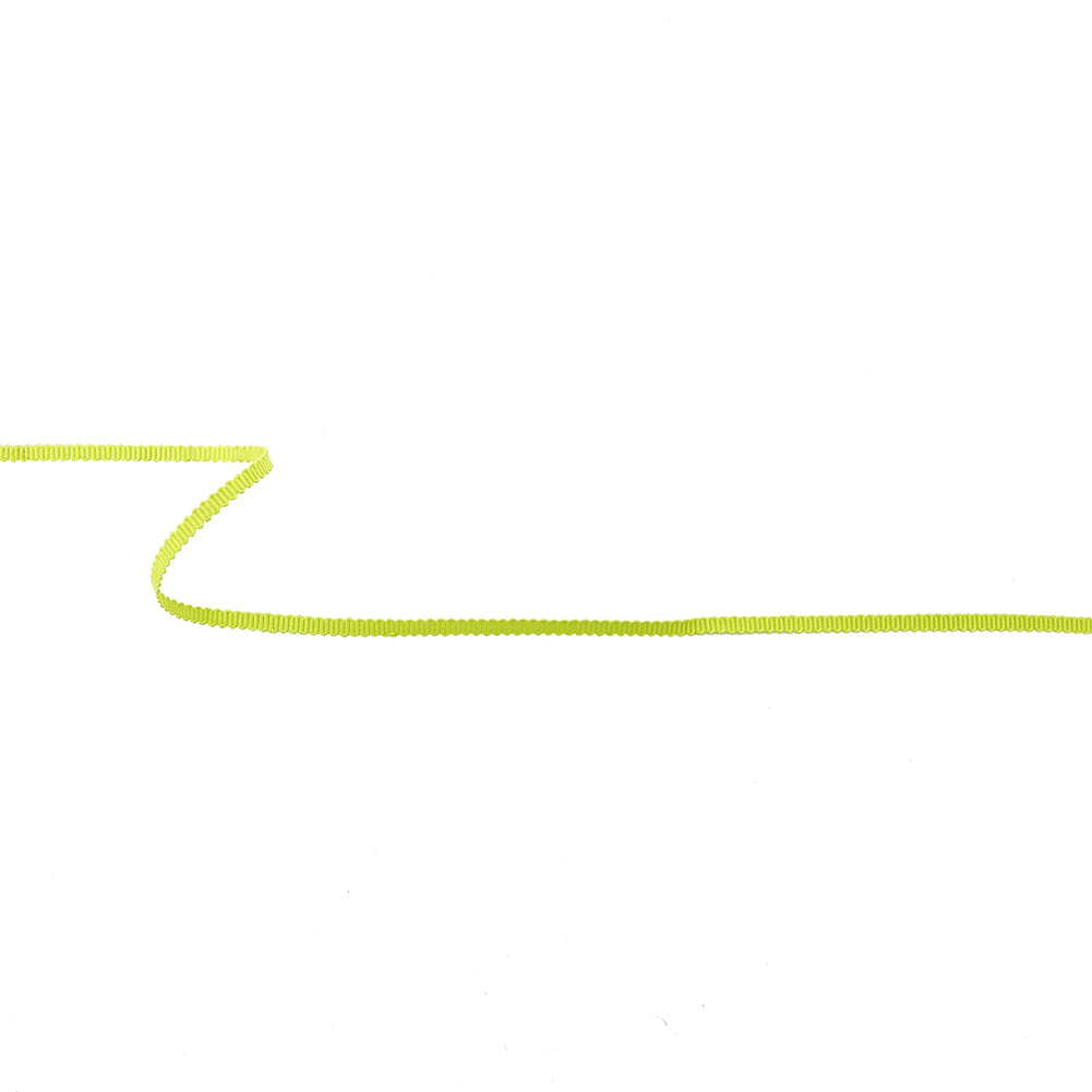Lime Petersham Grosgrain Ribbon - 0.125