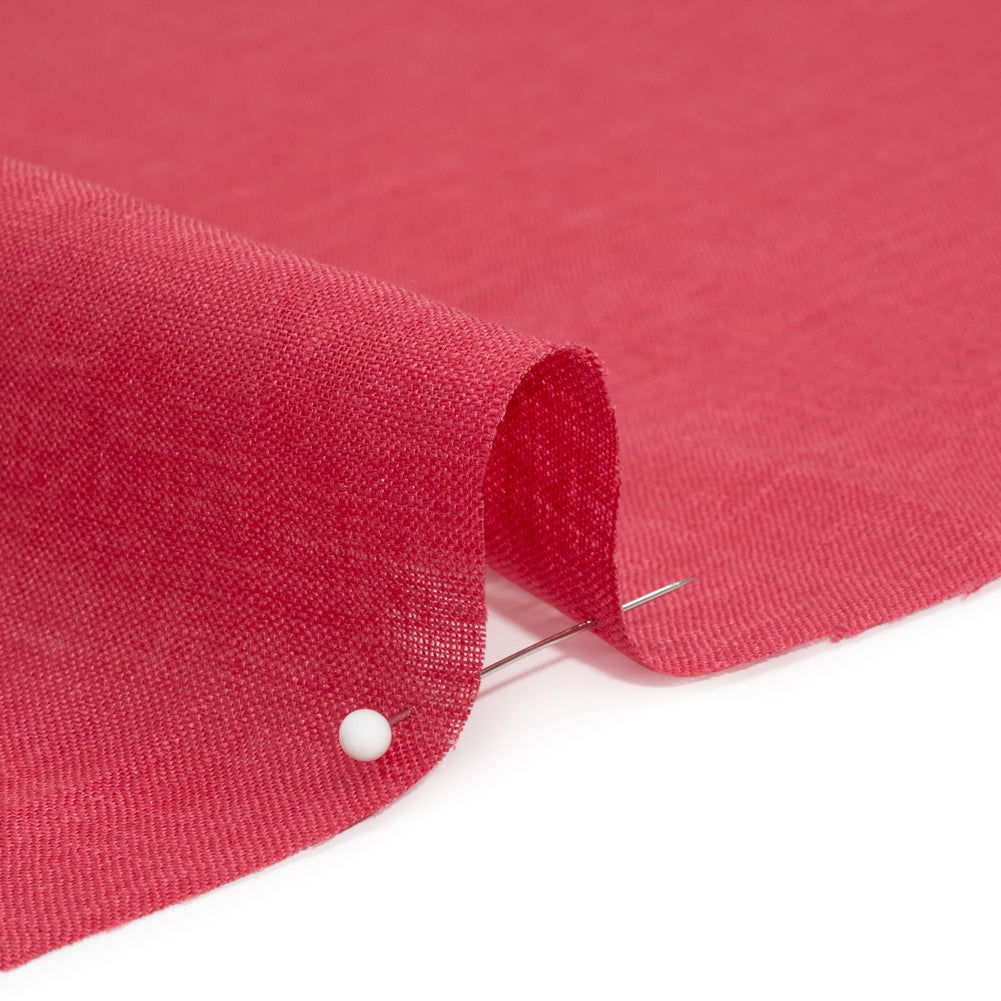 Famous Australian Designer Magenta Lightweight Linen Woven - Joann Fabrics
