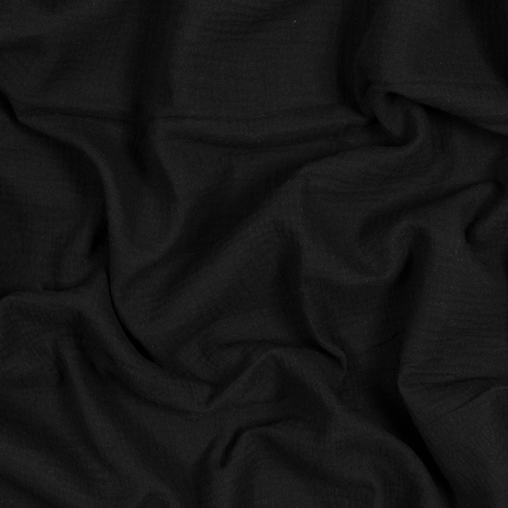 Double Cotton Gauze - Black - Talamanca Collection - Joann Fabrics