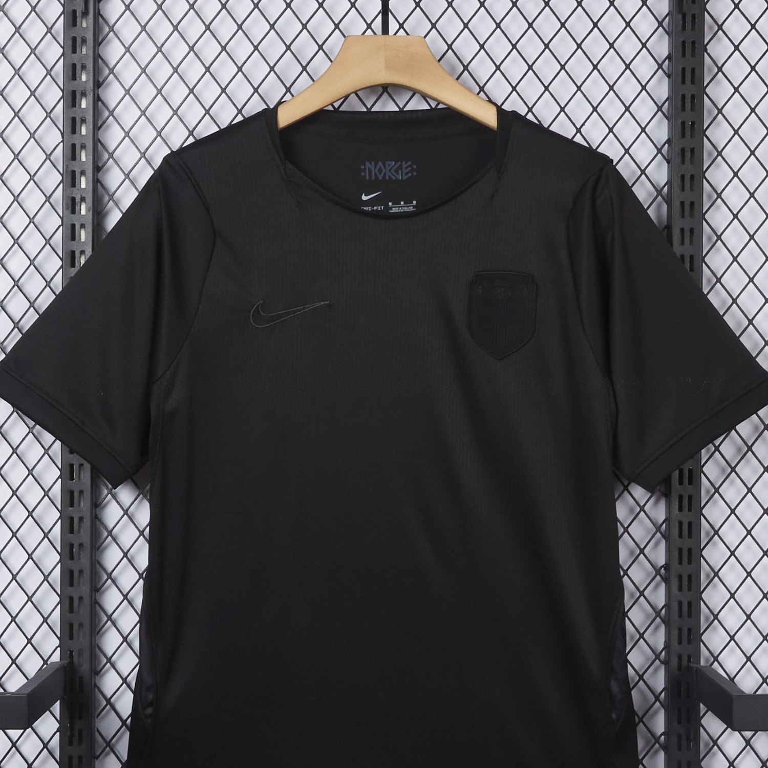 Norway 2026 Away Black Jersey - Fans Version - UnitedFutballJersey