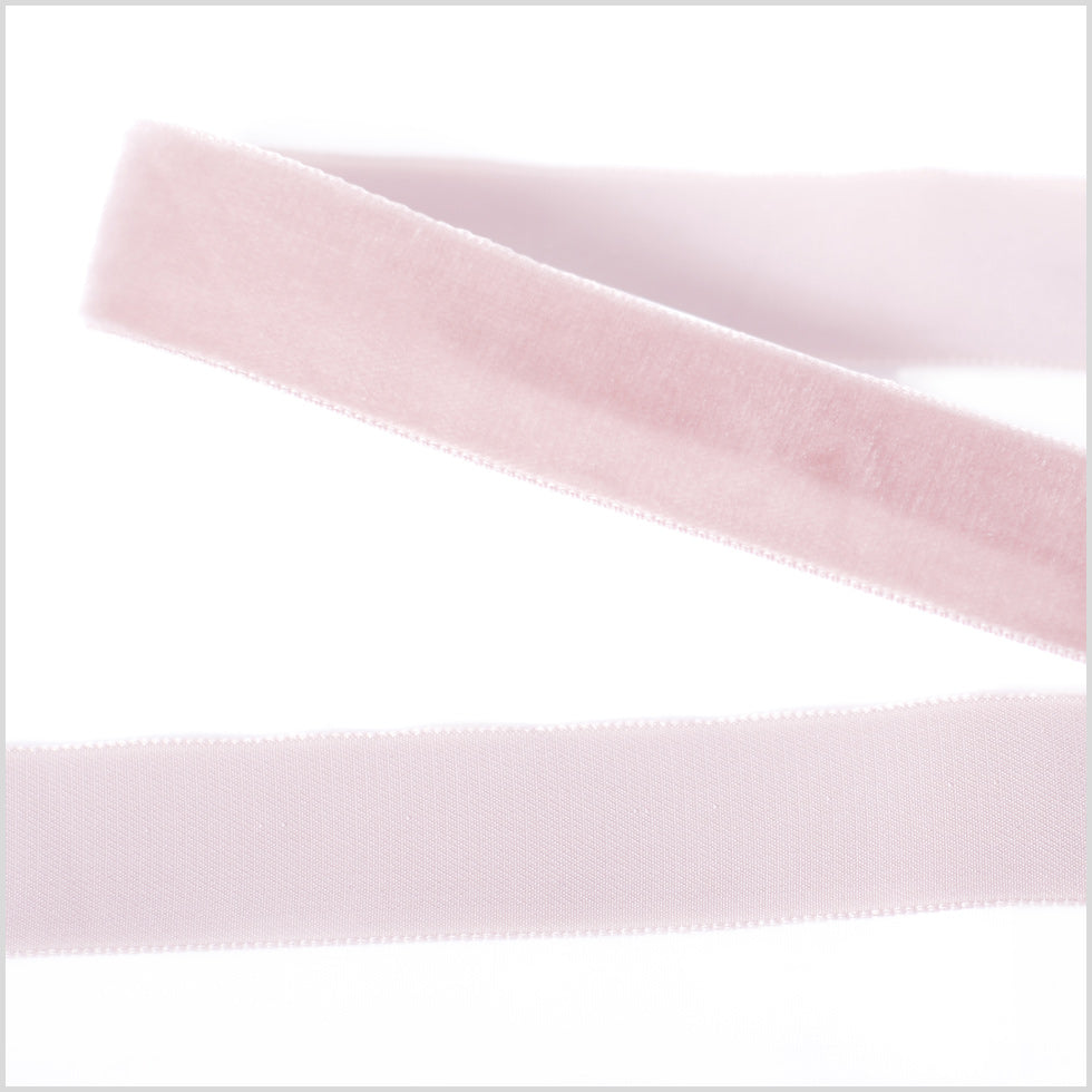 Single Faced Velvet Ribbon Made in Italy - 7/8