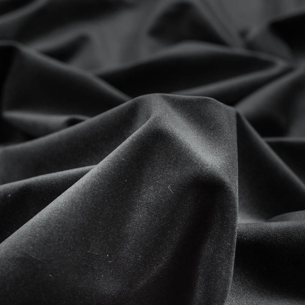 Ultra Soft Polyester Velvet - Noir - British Imported - Joann Fabrics