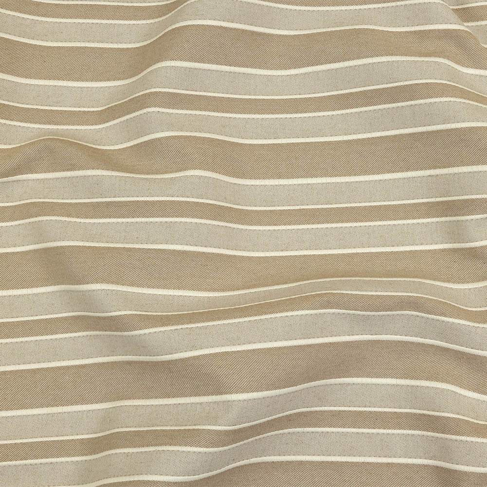 Khaki, Gray and Sugar Swizzle Tactile Striped Woven - Joann Fabrics