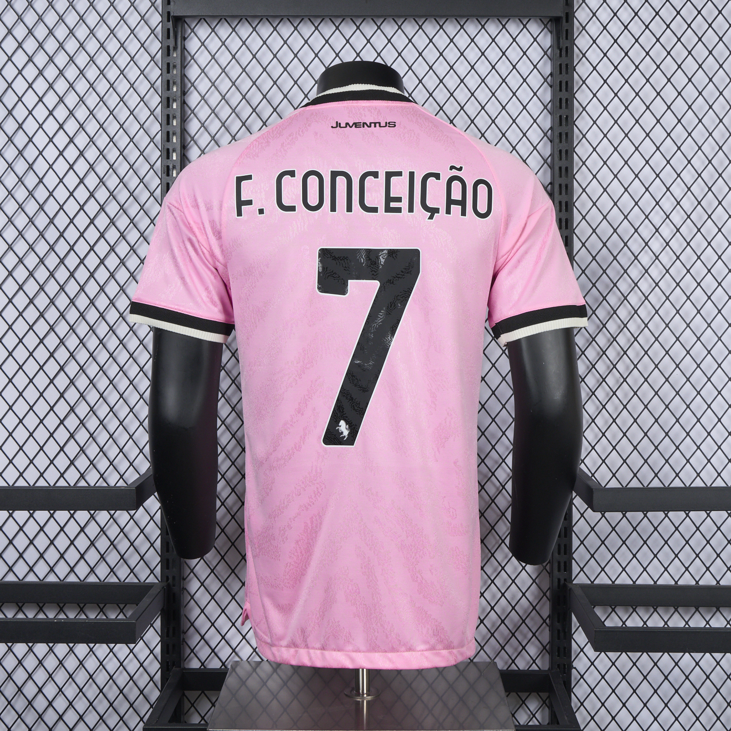 Juventus 26-27 Away With Sponsors Jersey - Player Version - UnitedFutballJersey