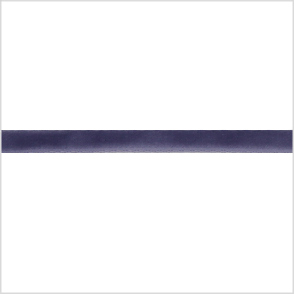 Single Faced Velvet Ribbon Made in Italy - 1/8