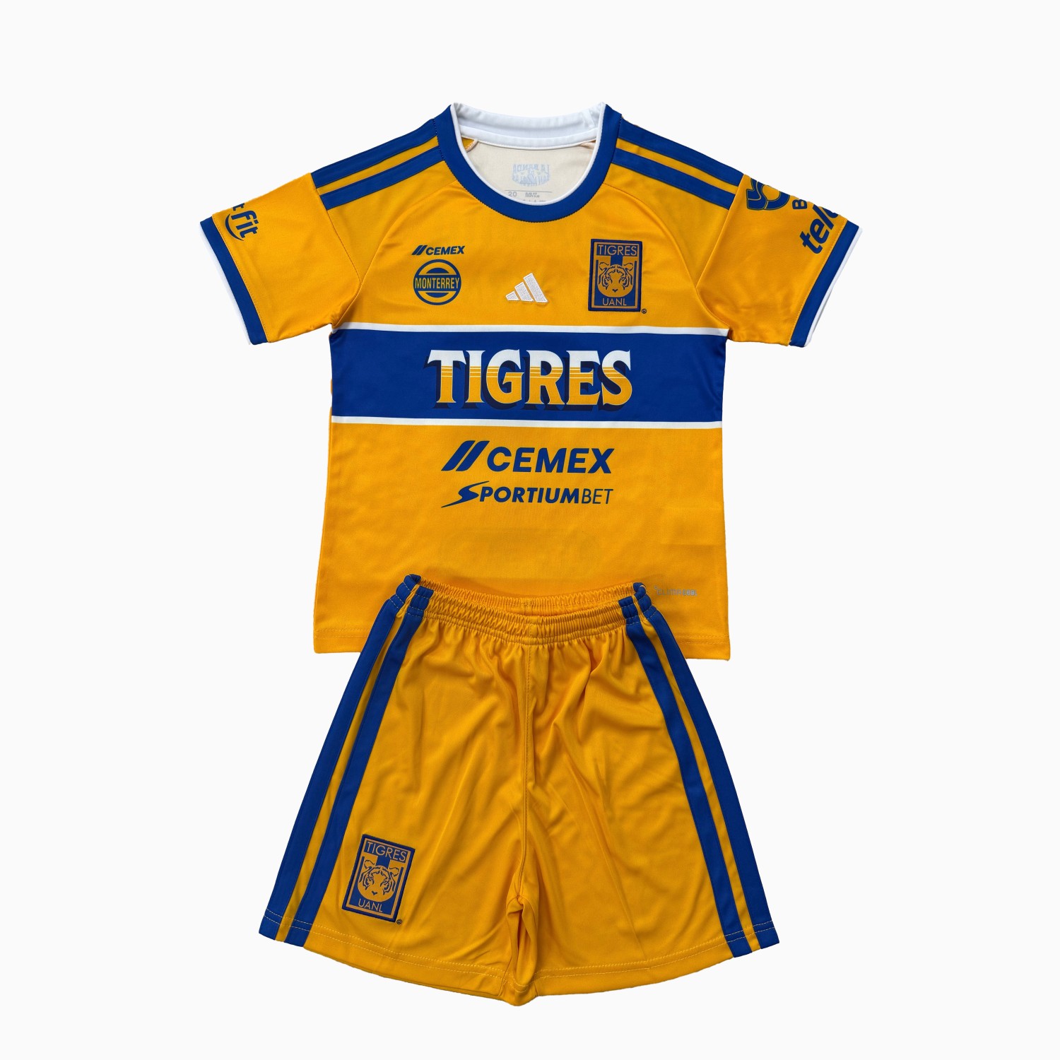 Tigres UANL 26-27 Home Men's Adult Jersey Set - Fans Version - UnitedFutballJersey