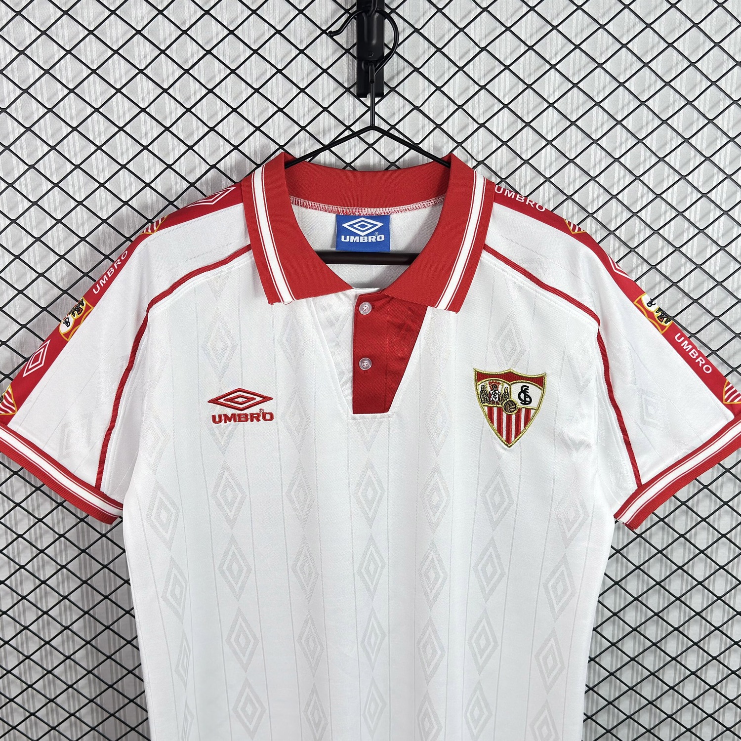 Retro Sevilla FC 1998-00 Home Jersey - UnitedFutballJersey