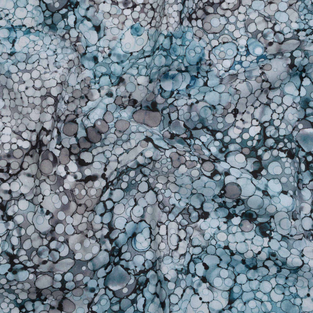 Printed Quilting Cotton by Northcott - Moody Blues Bubbles - Bliss Collection - Joann Fabrics