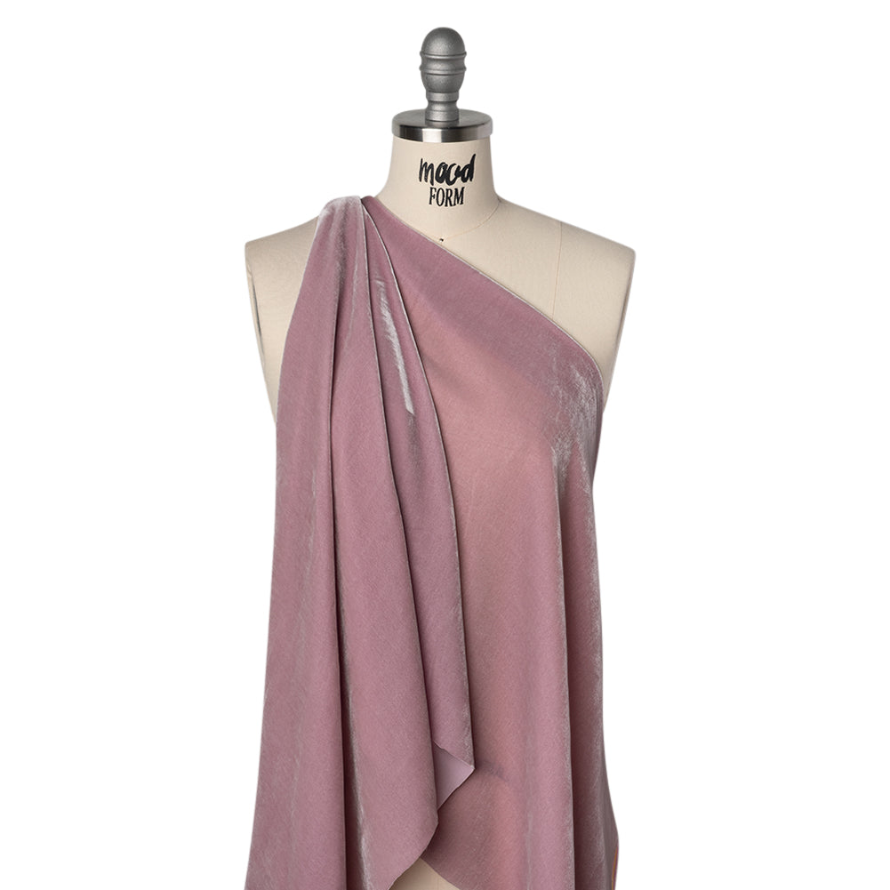 Rayon-Silk Velvet - Dusty Rose - Cicero Collection - Joann Fabrics