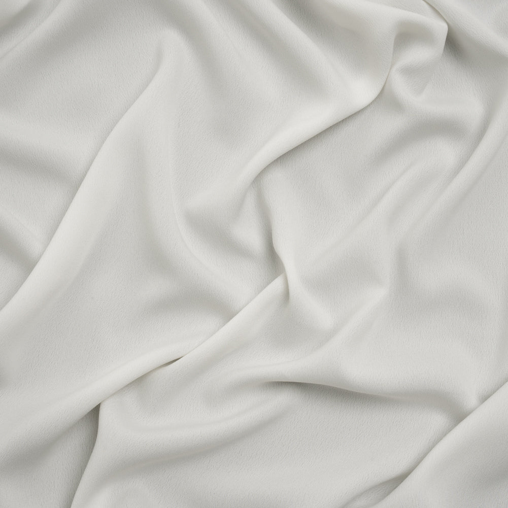 Polyester Crepe de Chine - Off White - Designer Deadstock - Joann Fabrics