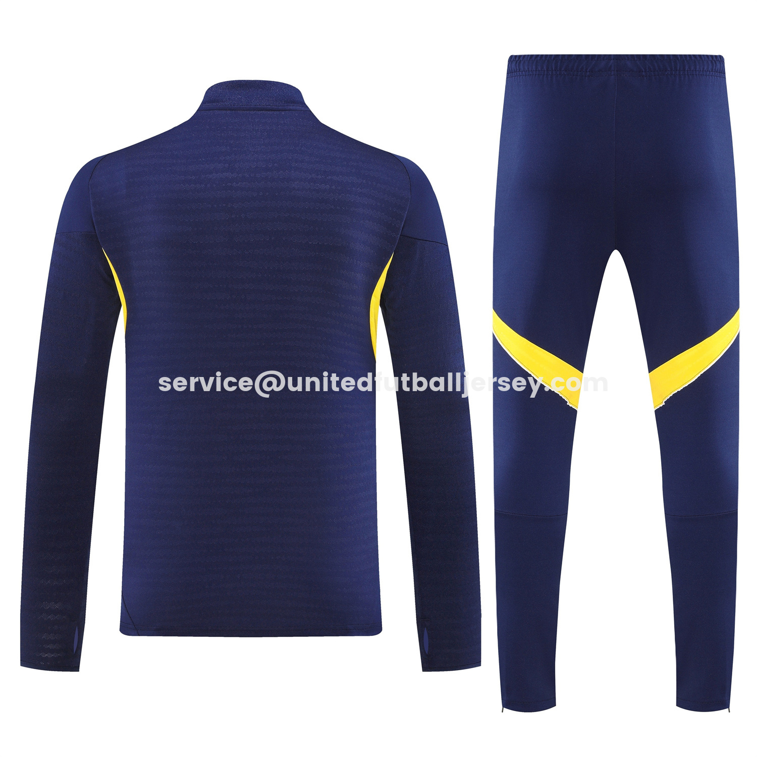 Boca Juniors 25-26 Long Sleeves Training Set - Royal Blue Top & Pants - UnitedFutballJersey