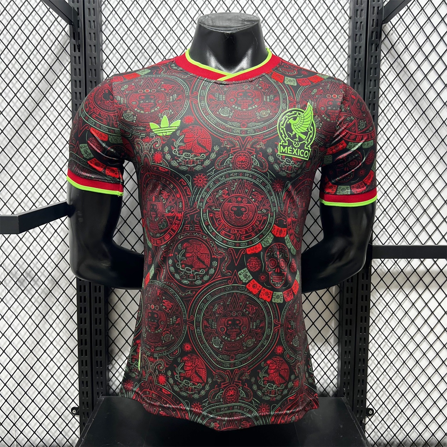 Mexico 2026 Red Totem Special Jersey - Player Version - UnitedFutballJersey