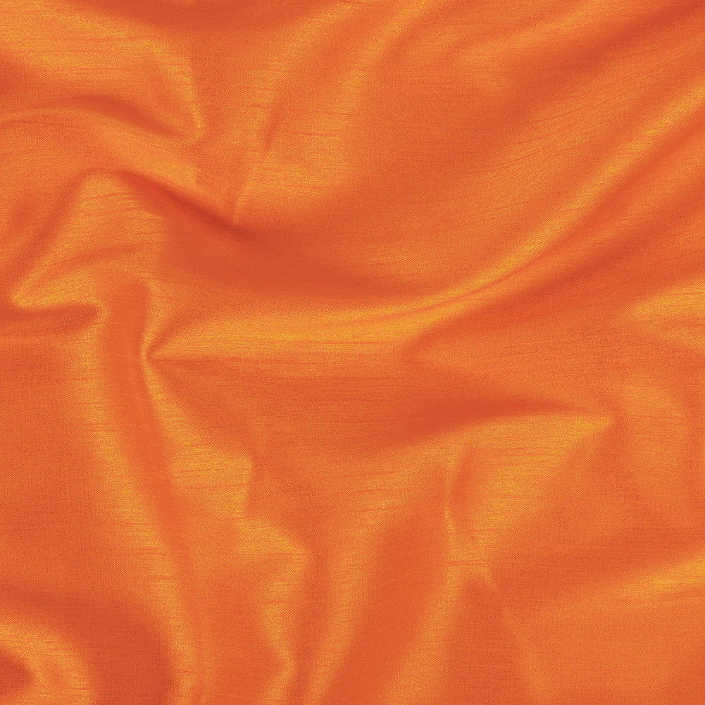 Polyester Shantung - Mandarin Orange - Eirian Collection - Joann Fabrics