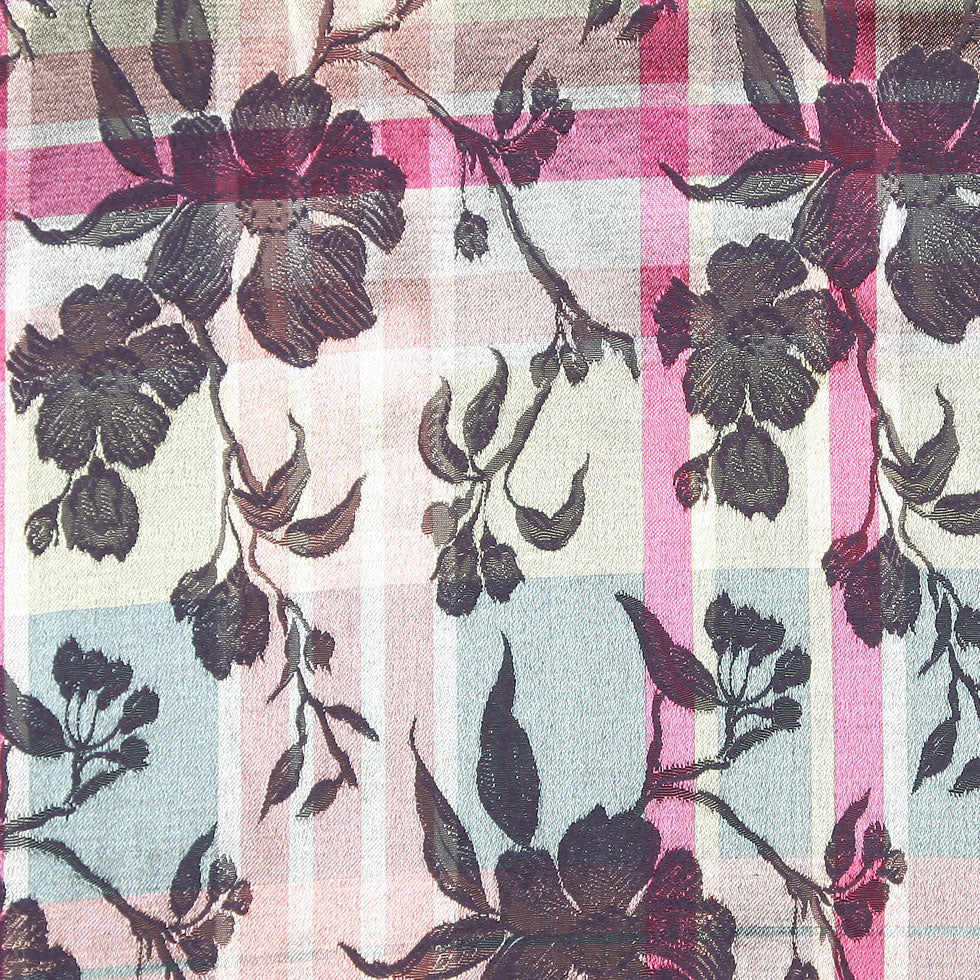 Multi-Colored Floral Brocade - Joann Fabrics