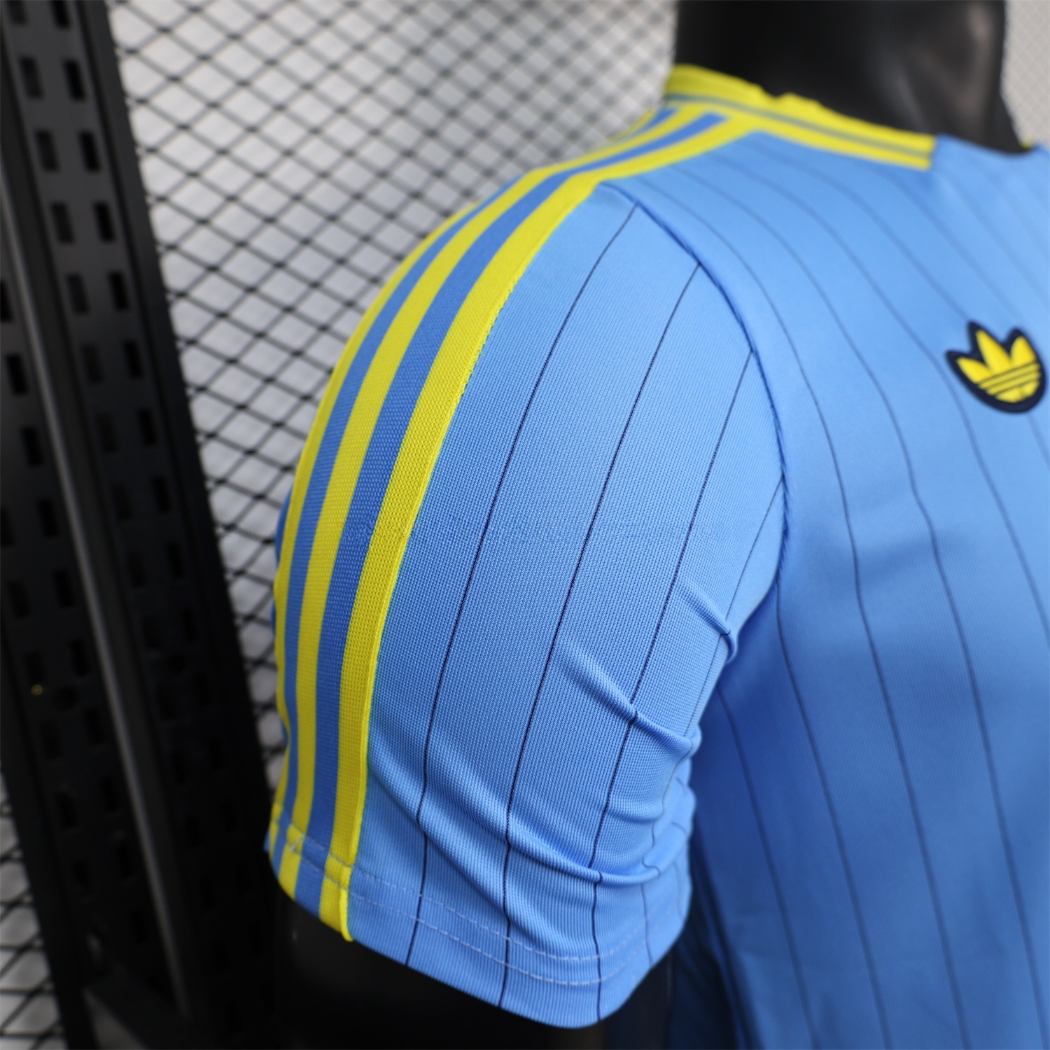 Colombia 2026 Terrace Icon Retro Casual Style Blue Jersey - Player Version - UnitedFutballJersey